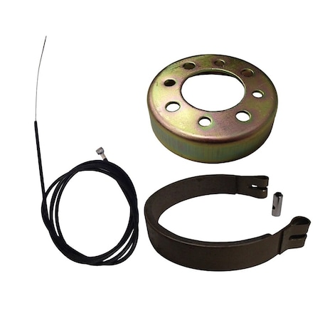 Aic Replacement Parts 4 Brake Band Complete Kit w/ 100 Cable Fits Mini Bikes & Go Karts AY-BRR90-0006